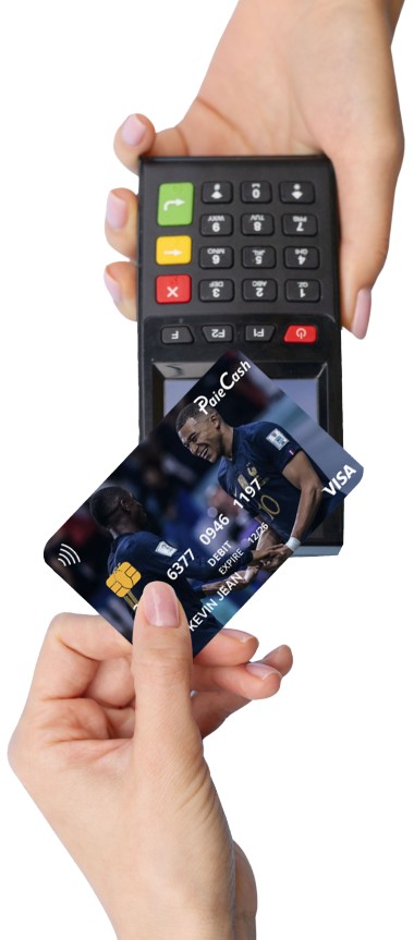 PaieCash Card Usage Example